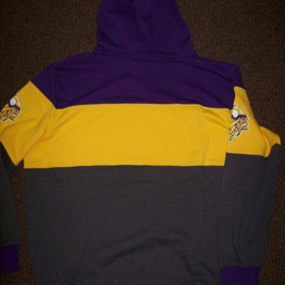 COPY - CLEVELAND BROWNS Pull Over 3 Color Hoody with Screened Letters 4X - Picture 7 of 9